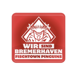 Fischtown Pinguins - Vizemeister 2024 - Doming Aufkleber