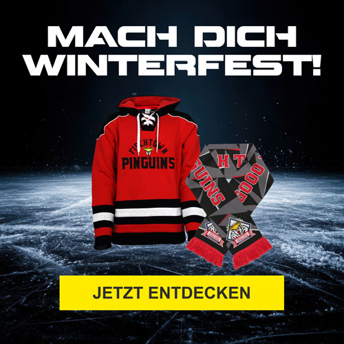 Fischtown Pinguins Fanartikel für den Winter