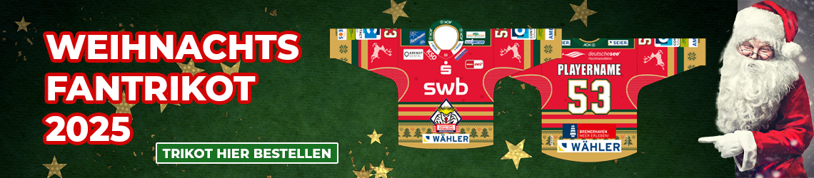 Weihnachtstrikot 2025