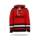 Fischtown Pinguins - Stripe Hoodie - Schriftzug - Gr: S