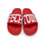 Fischtown Pinguins - Badelatschen - Schriftzug - rot - Gr:36