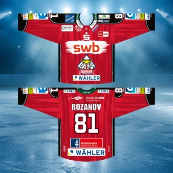 Fischtown Pinguins - Trikot 2025-26 - HOME - 81-ROZANOV