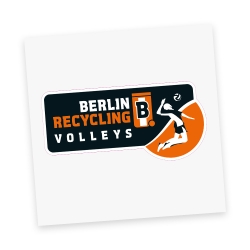 BR Volleys - Aufkleber - 20cm - LOGO